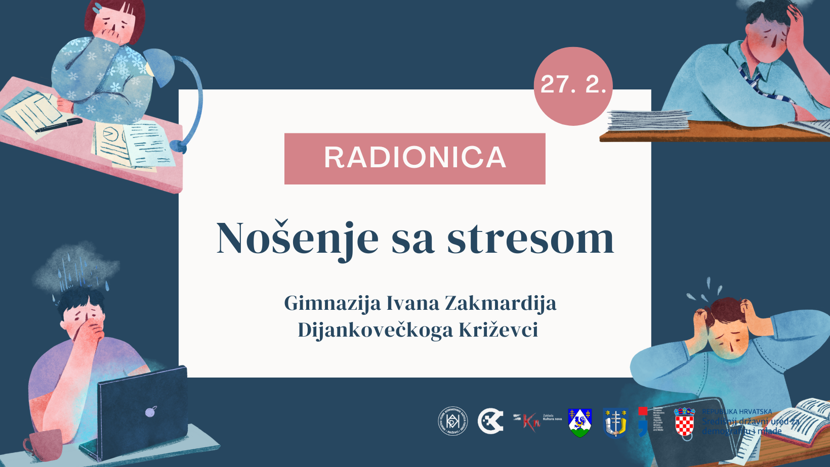 Ovaj tjedan četiri radionice psihosocijalne podrške za mlade!