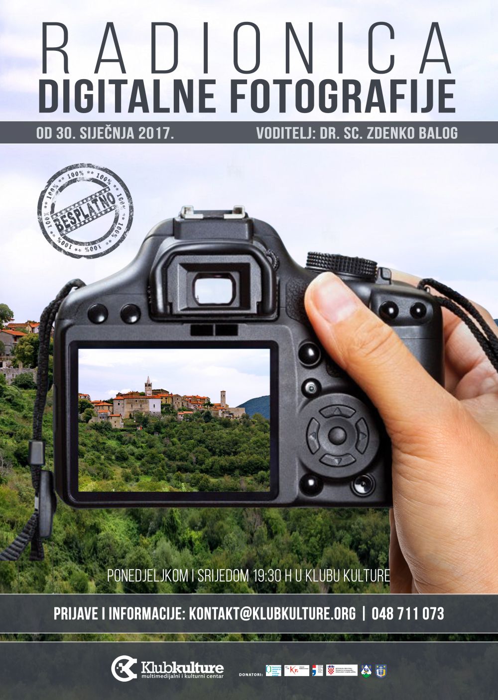 Prijavite se na radionicu digitalne fotografije